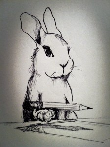 Your Turn, pen & pencil on paper, 2011.